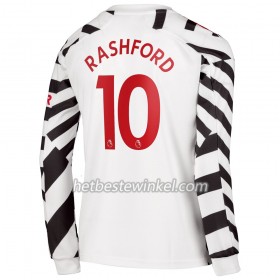 Manchester United Marcus Rashford 10 Voetbalshirts Third 2020/21 - LS